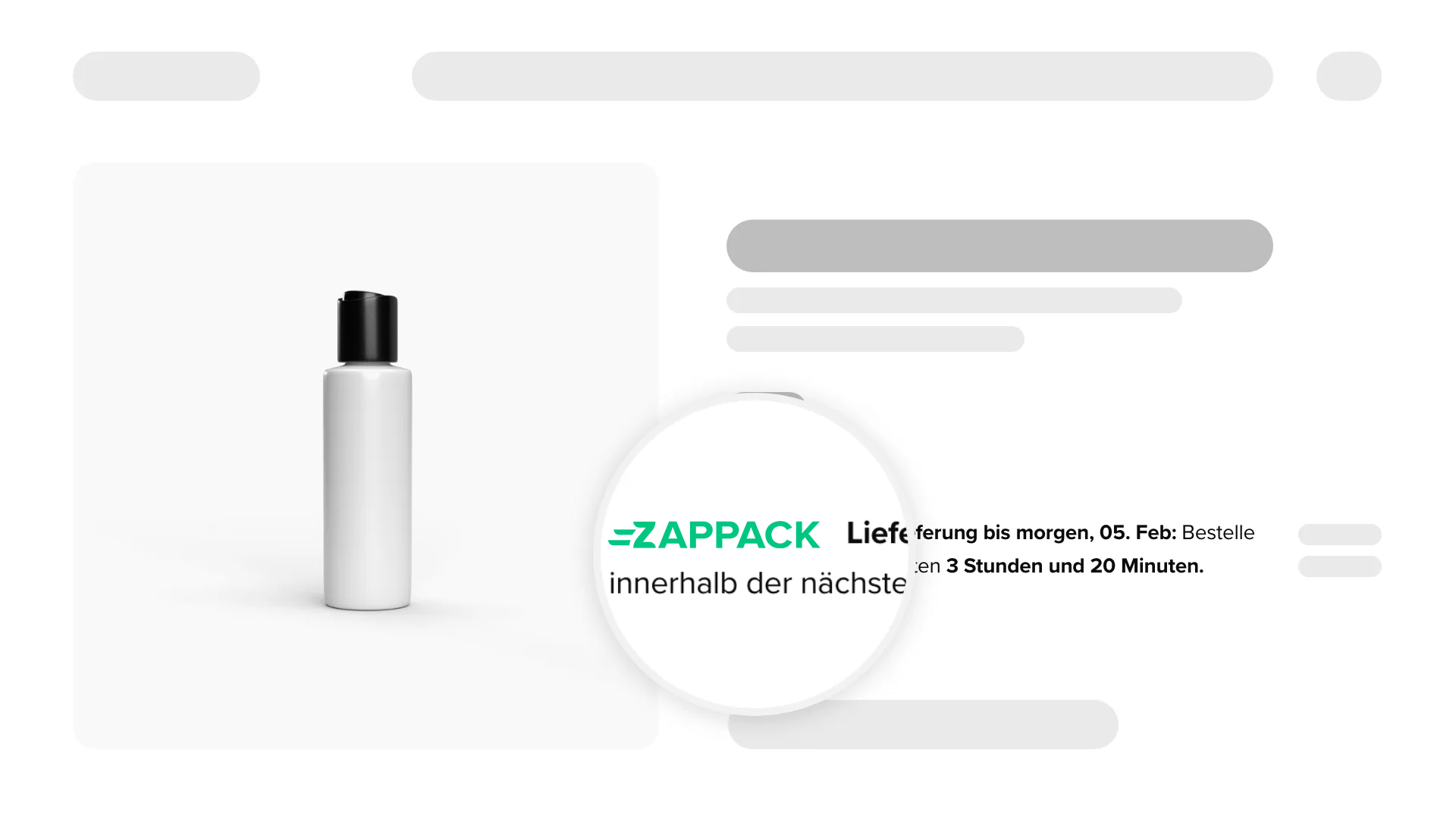Produktdetails zenrush snippet